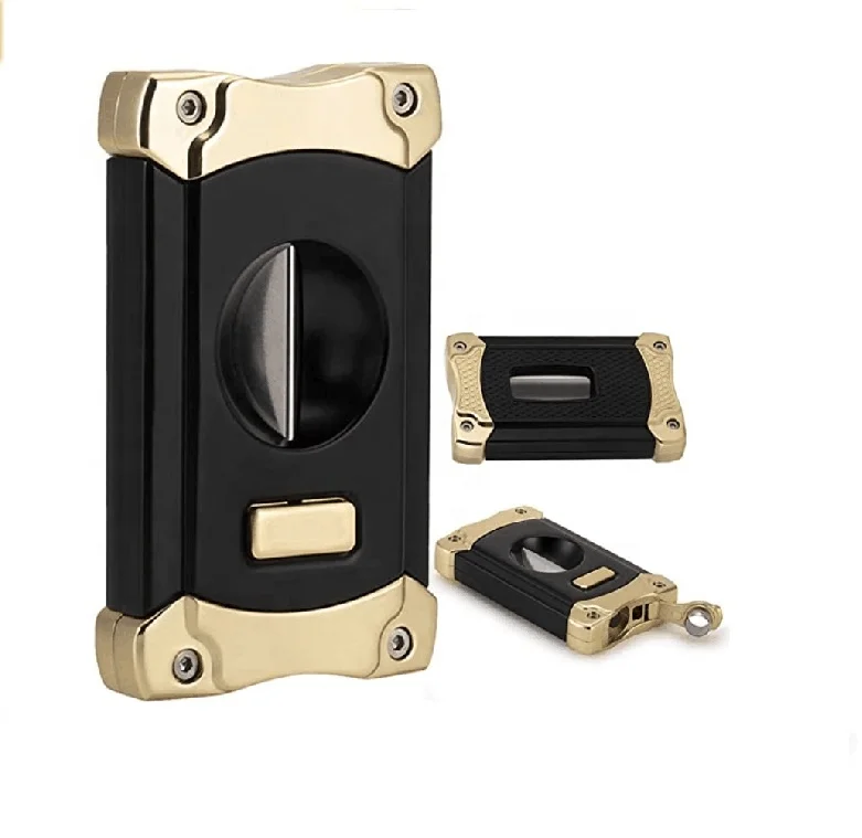 China Factory Wholesale V-Cut Puncher Cigar Cutter