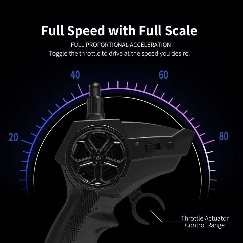 Amiqi JJRC Q102 2.4G Full Scale Remote Control Racing Stunt Off-Road Car 4WD Climbing RC Vehicle Car For Birthday Gifts