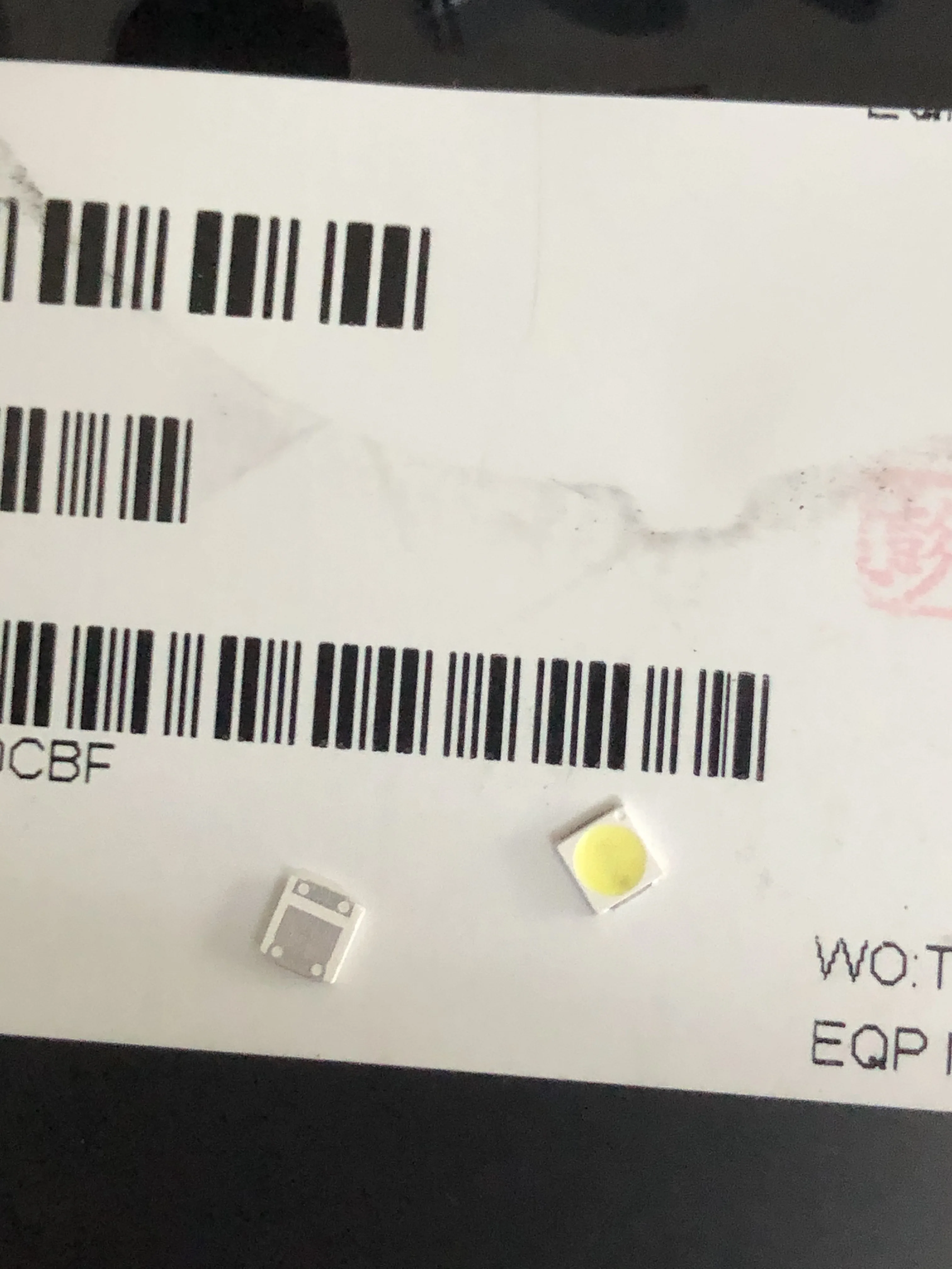 FOR Lextar 1W3V 3030 high brightness cold white LED LCD TV backlight bulb    1K=1000PCS