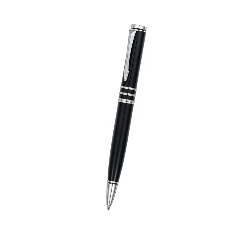 Rose Gold Twist Heavy Metal Ballpoint Pen With Gift Box Customized Pen Logo Advertising Pen
