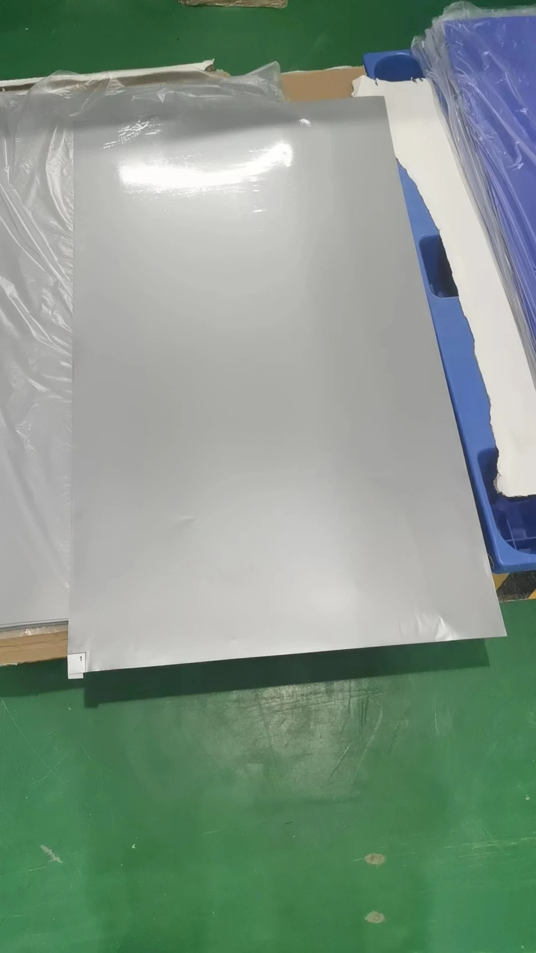 Disposable Grey Blue White PE Tacky Mat Sticky Floor Mat for Hospital Medical Cleanroom Entrance Sole Cleaning Use