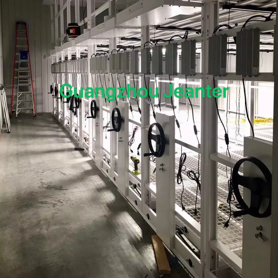 Hydroponics Equipment Boltless Steel Mobile Storage Rack Manufacturer Shelving For Warehouse