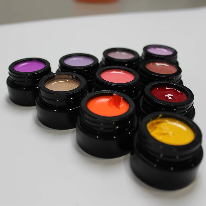 KOUMAZI Solid Pudding Jelly Gel Polish Painting Uv Gel Professional Design Nail Art Gel Private Label Nail Free Sample