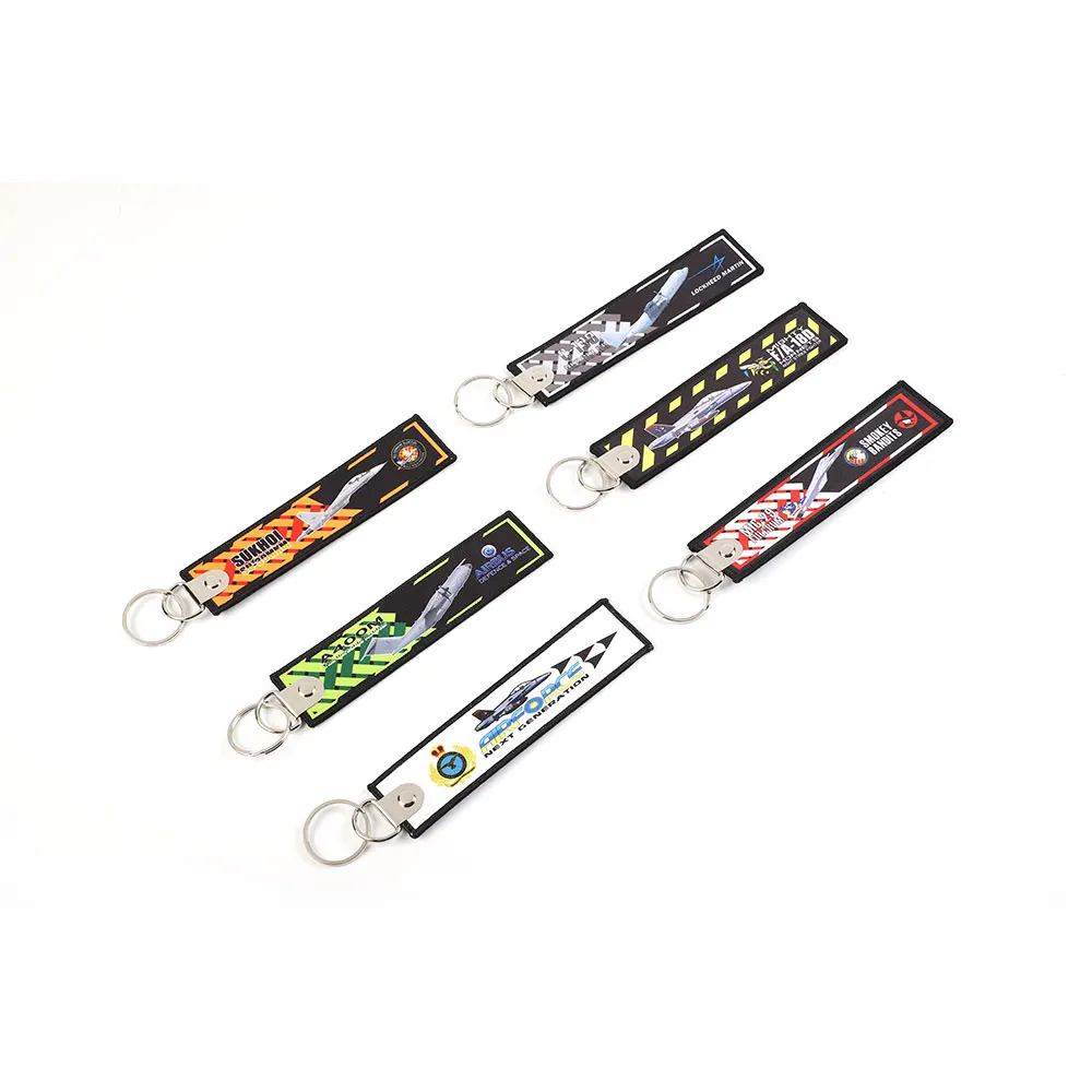 Wholesale Custom Key Tag Sublimation Luggage Tag Double Sided Printing Sublimation Keychain