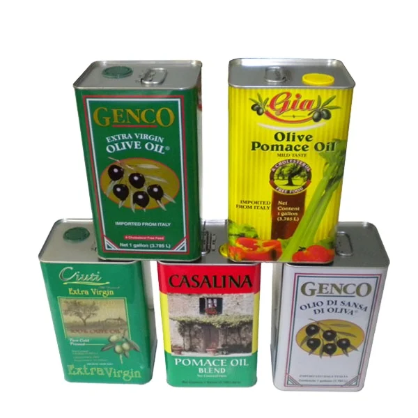 0.25 - 20 Litre olive can oil empty square tin can  with factory price