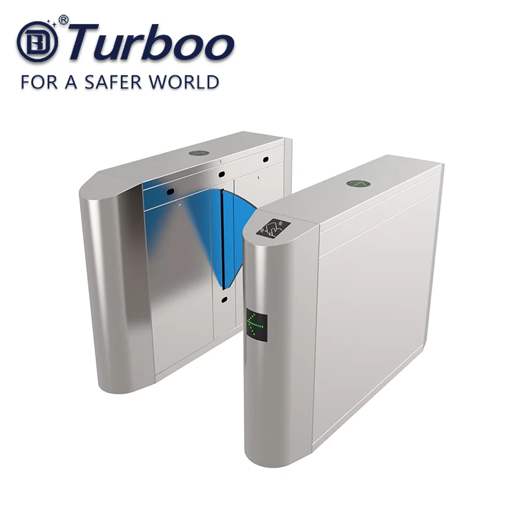 SUS304 Flap Electronic Turnstiles For Swimming pool and toilets