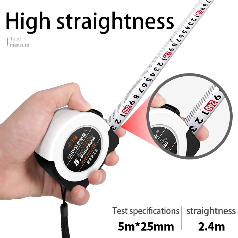 High-precision stainless steel tape measure telescopic steel waterproof measuring tape multifunctional tape