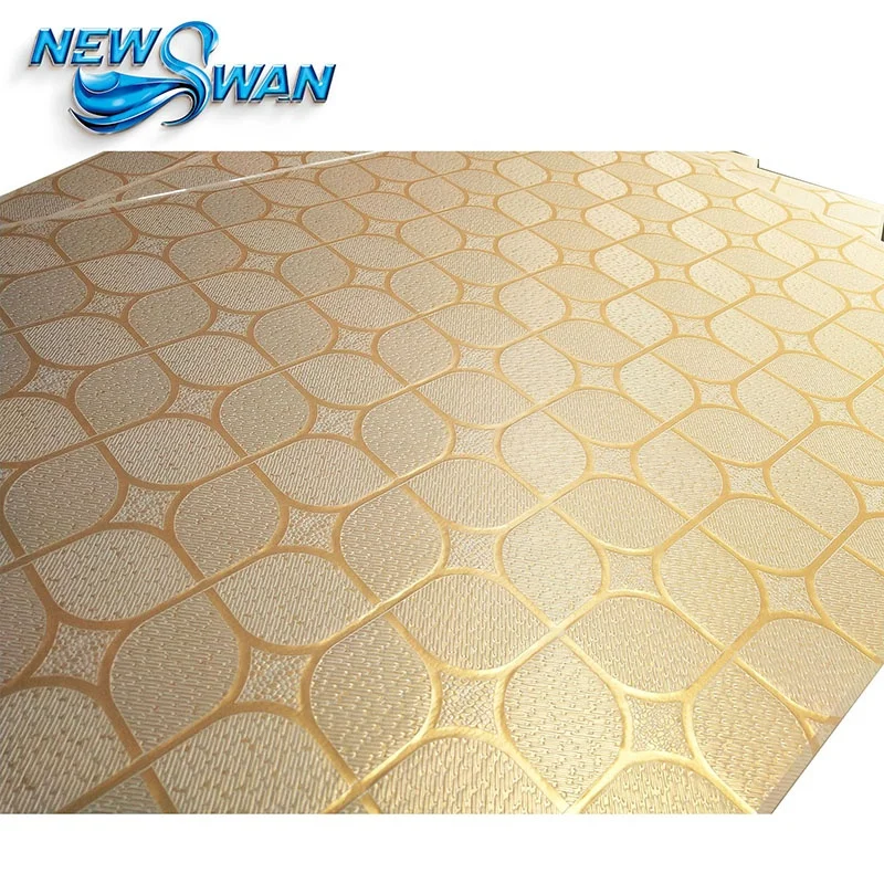 
60X60 Gypsum Ceiling / PVC Laminated Gypsum Ceiling Tiles 
