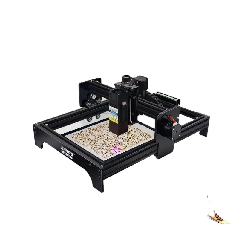 Diaotu T1 Laser Engraving Machines cylindrical laser engraver for cup bottle cylinder Y-axis Rotary Roller For Cans Eggs