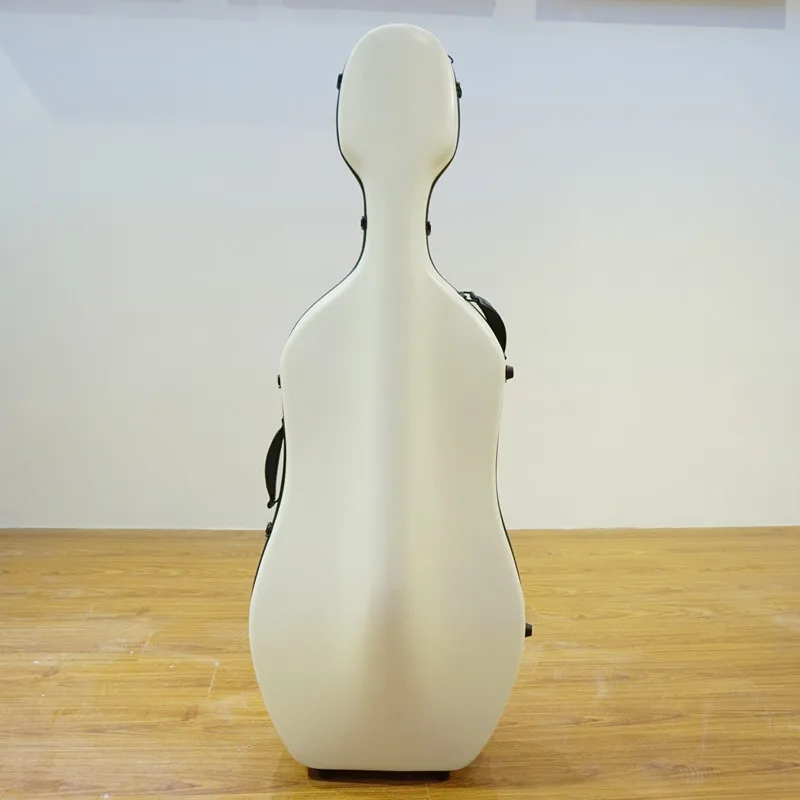 
New style carbon fiber cello case 4/4 cello case carbon fiber cello hard case with wheels 3.6 kg XCC-02 