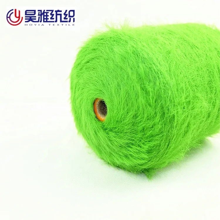 Hot sale hand knitting fancy yarn 100% wool nylon feather yarn for socks scarf sweater