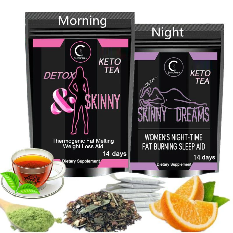 OEM Burning Fat Natural Balance Weight Loss Chinese Herbal Tea Colon Cleanse Flat Belly Detox Morning Tea