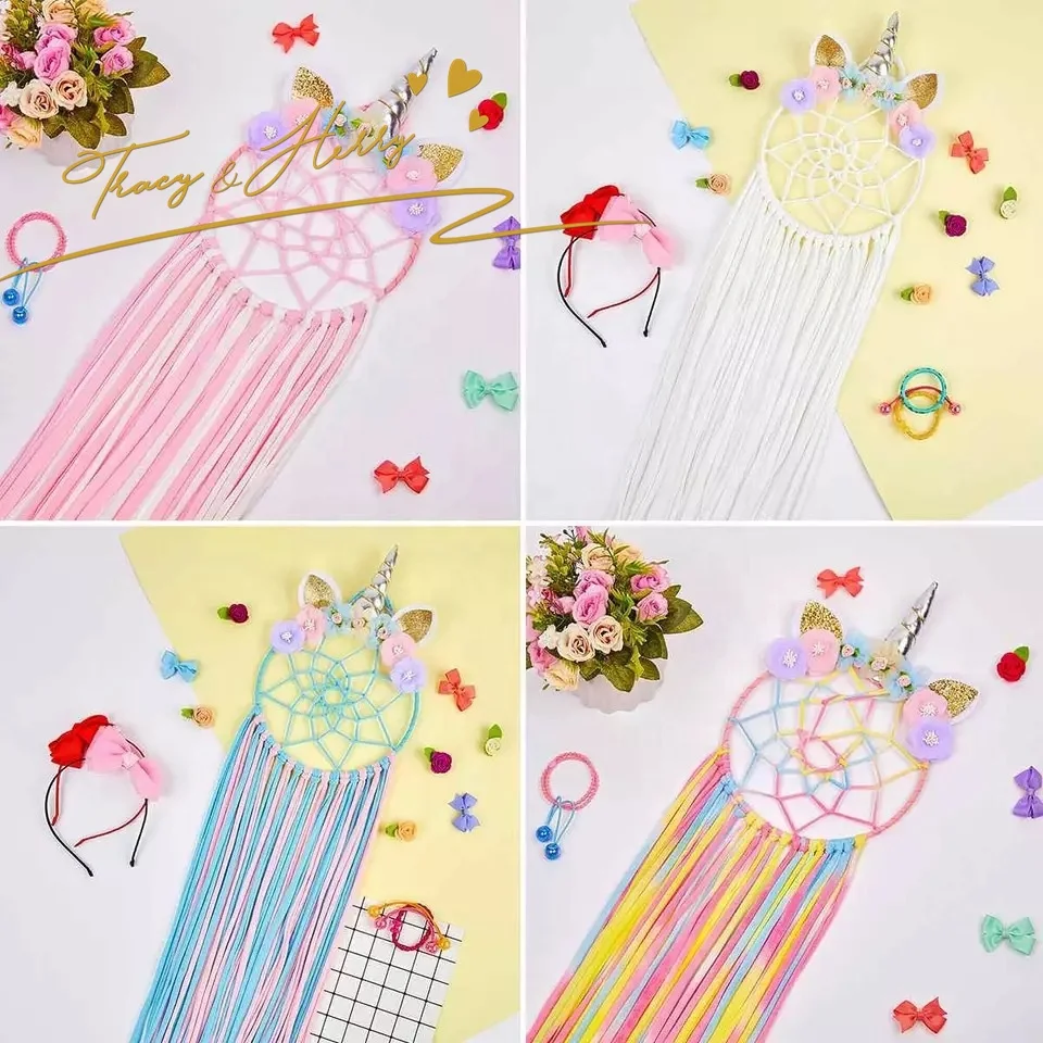 Tracy & Harry INS new unicorn Holder Organizer for Girls Hair Clip Storage Party decoration Accept Customized Logo