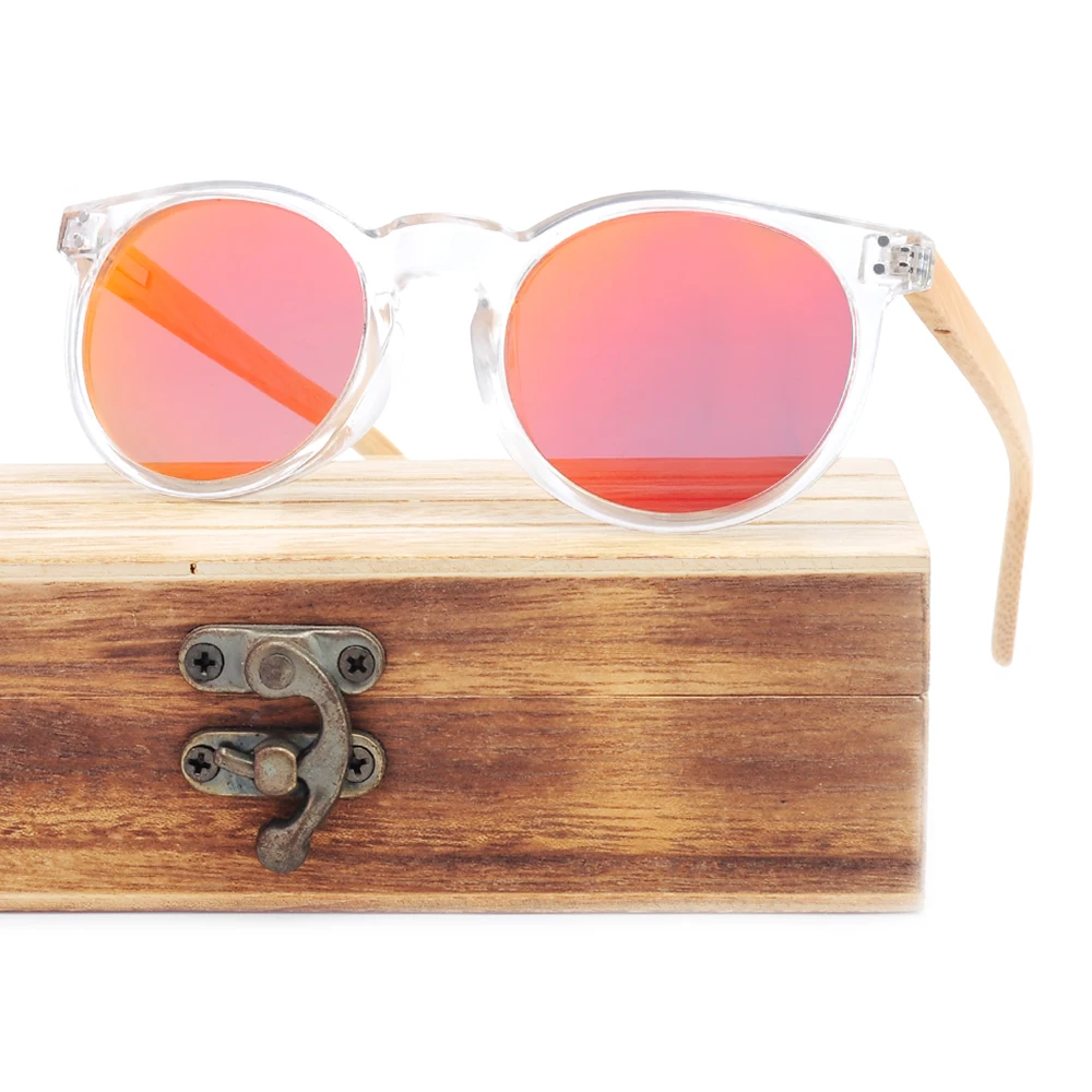Best selling sunglasses in summer 100% natural bamboo promotion recyclable sun glasses