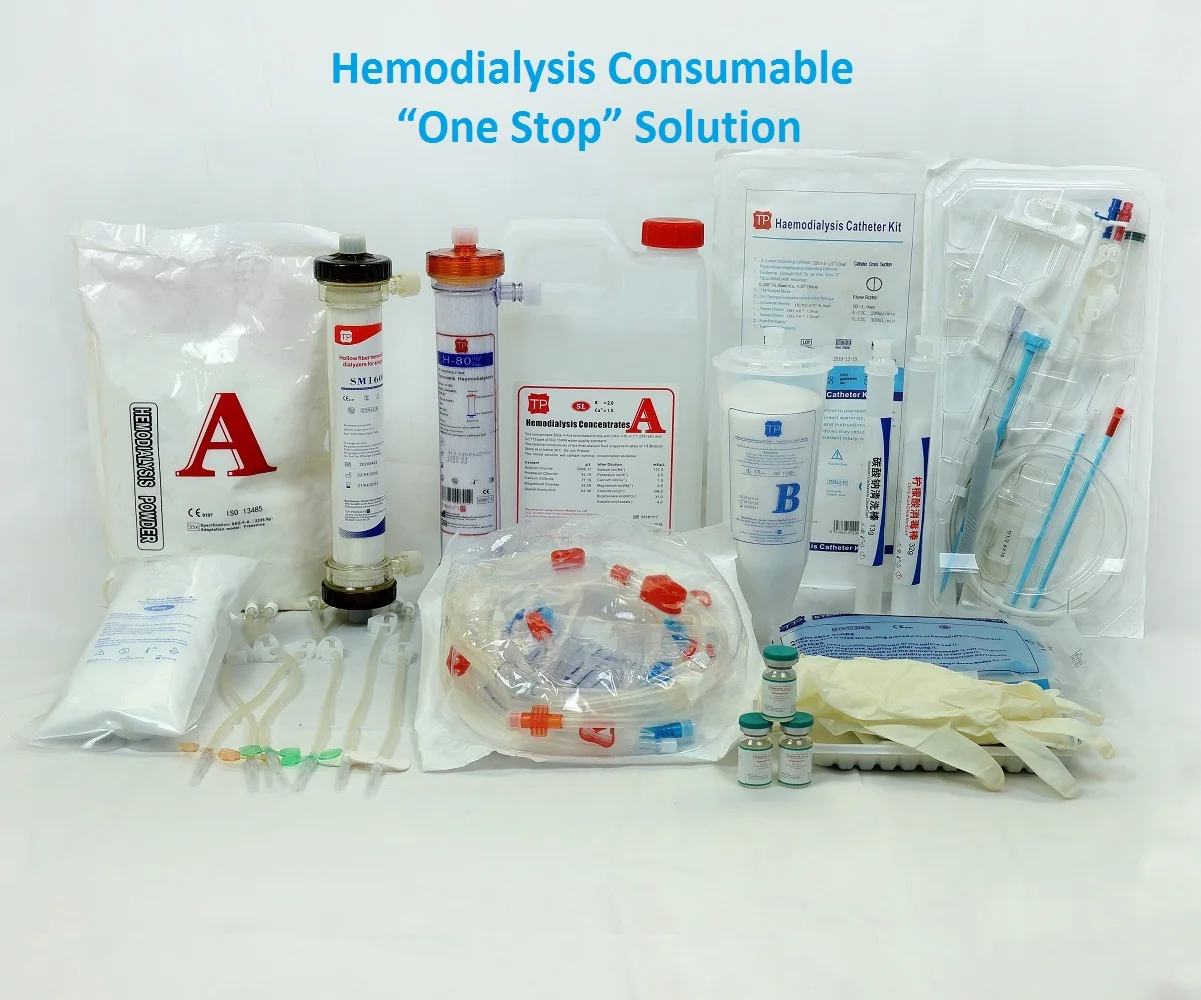 Medical Sterile Hemodialysis Blood Lines Disposable Dialysis Blood Lines Set For Hemodialysis Machine