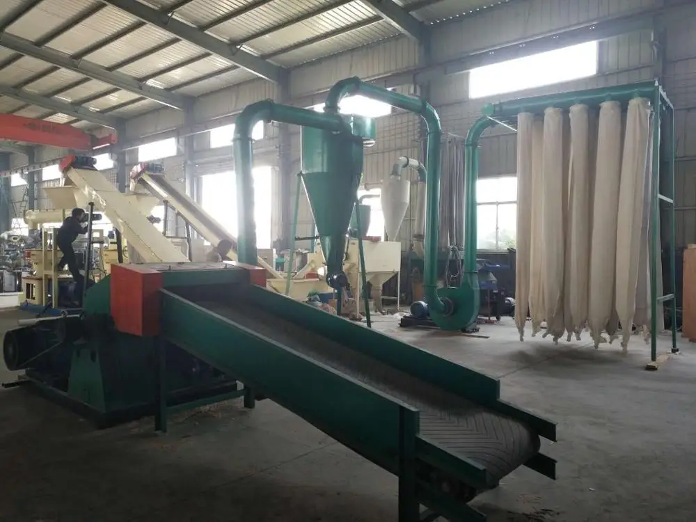 Zhengzhou Tianyuan high capacity 6-8ton/h wood shredder machine for sale