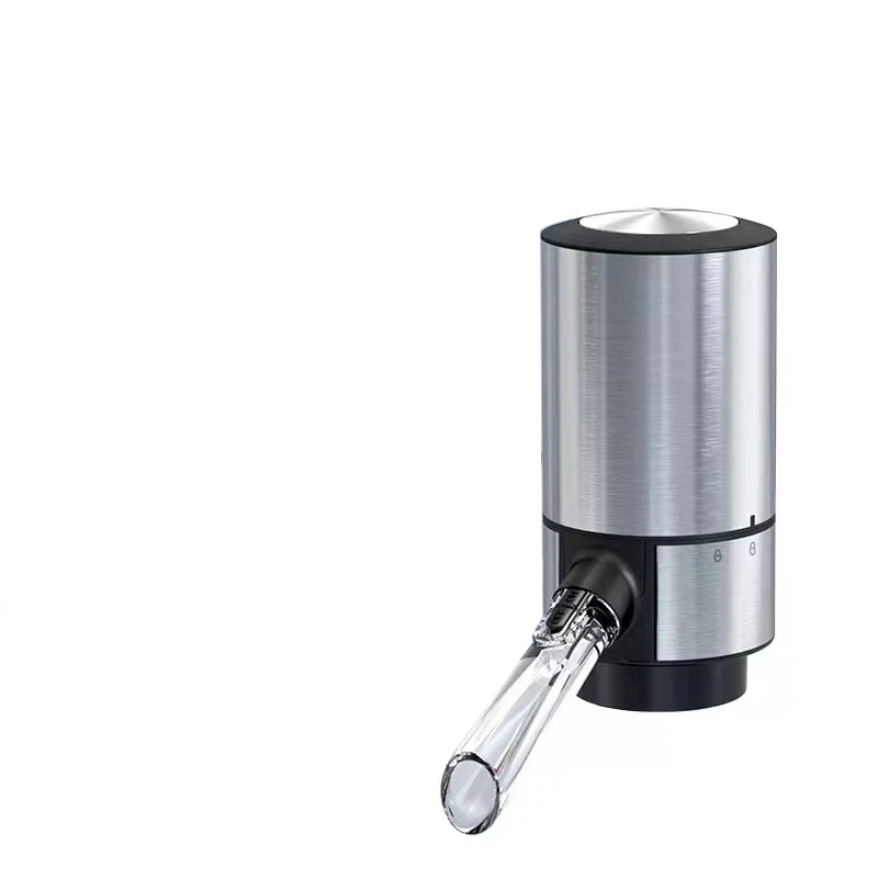 Automatic Electrical Metal Bottle Opener Usb Decanter Smart Dispenser Pourer Electric Wine Aerator