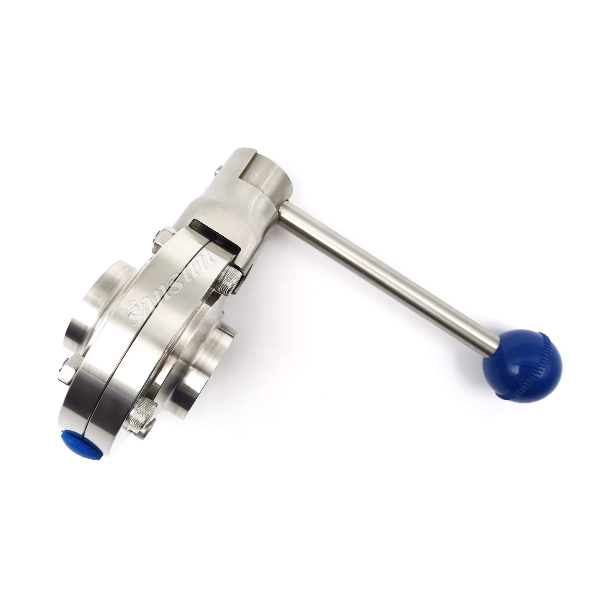 stainless steel 304 316L sanitary 2 inch butterfly valve