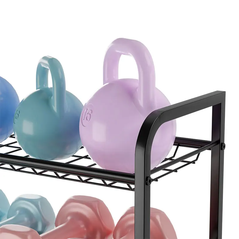 Home Fitness Equipment Storage Rack Removable Yoga Mat Storage Cart Gym Equipment Yoga Accessories Workout Gear Storage