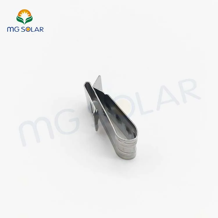 4 wire 304 stainless steel solar PV cable clips for solar cables Solar Panel Mounting  Cable Clips