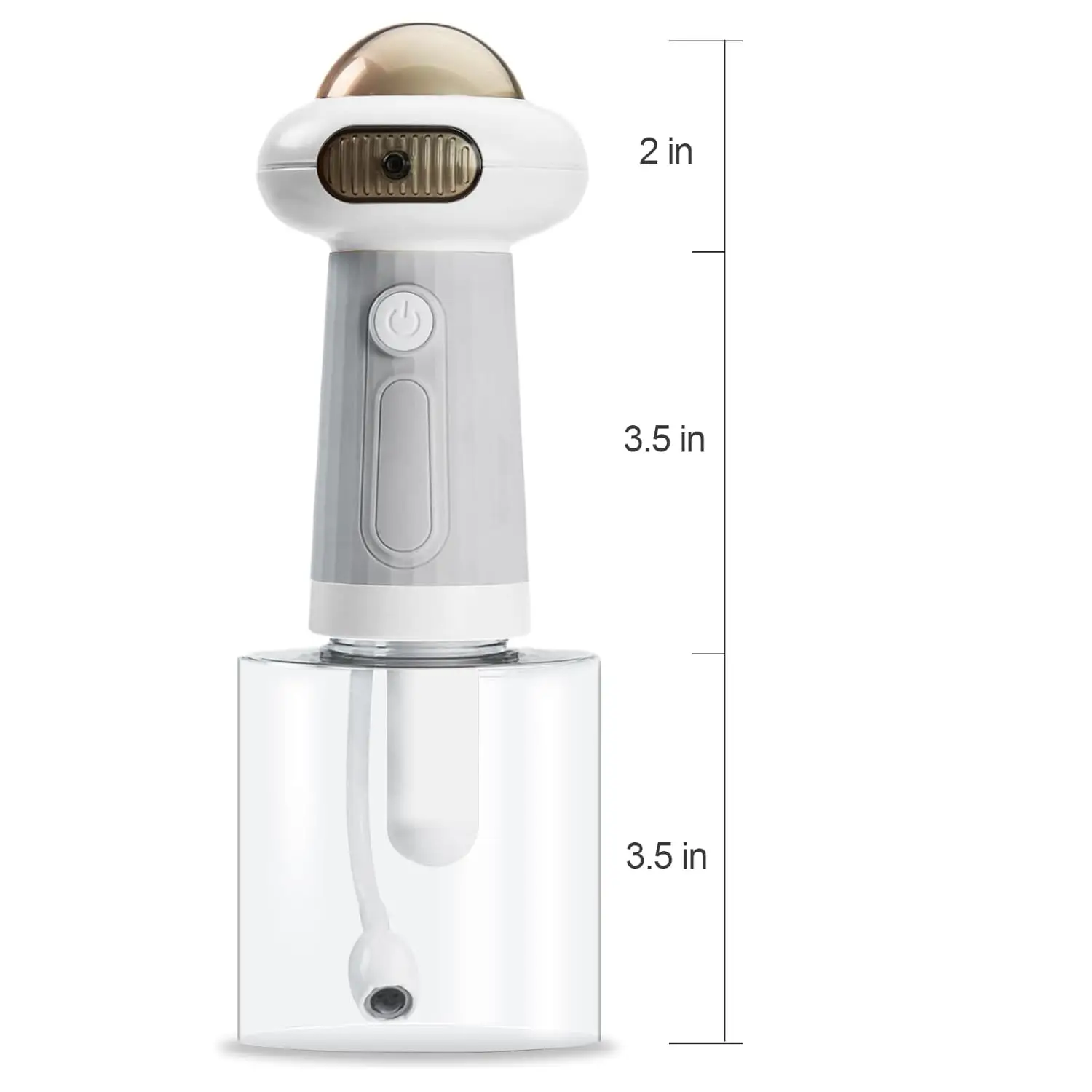 Electric Dog Cleaning Foam Machine, Rechargeable Soap Dispenser for Dog  350ML Capacity, IPX7 Waterproof bath foaming machine