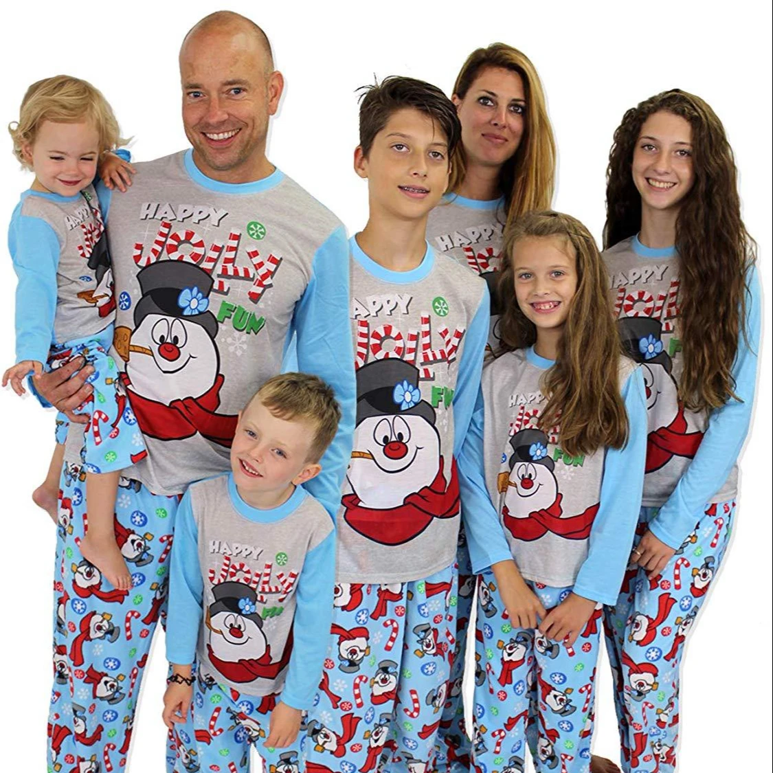 Family Christmas Pajamas Matching 2021 Mother Kids baby Pyjamas Clothes Set Family Look Outfit Pajamas