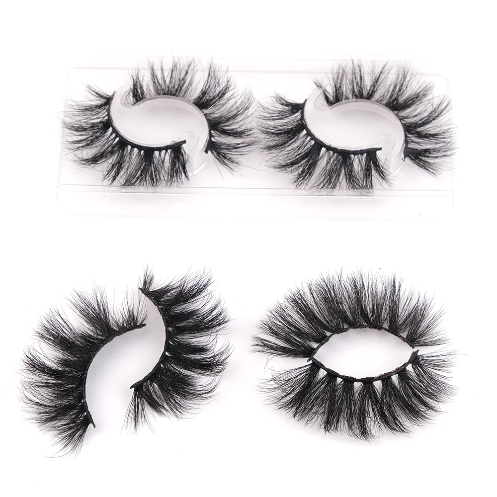 private label handmade faux mink strip eyelashes vendor handicraft own brand with custom box 3d silk false lashes