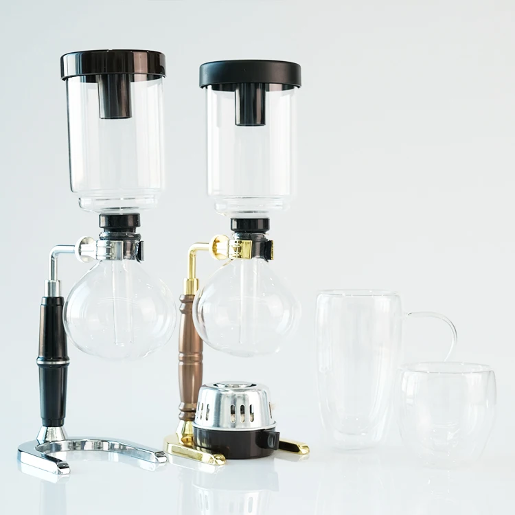 5-Cup Syphon Coffee Maker Set Glass Clever Coffee Dripper