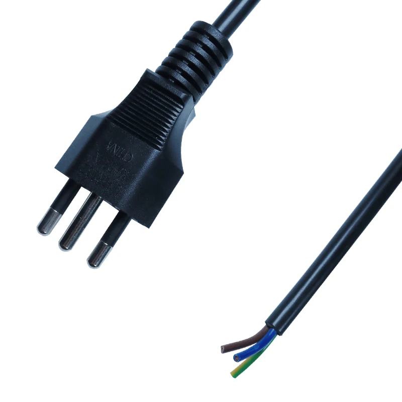 SEV Approval ac power cable Electrical Power plug Cords Self Grounding Power Cable Wire