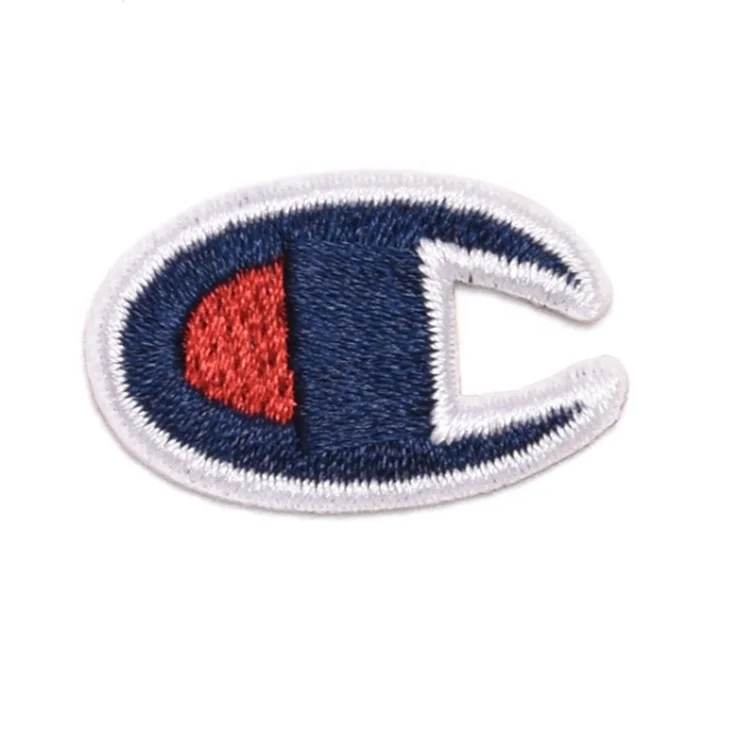 
2021 Flat Back Iron on Embroidery Fabric Labels Patches for Clothing 