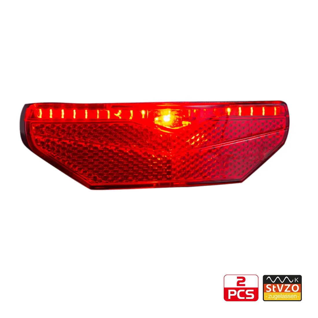 Bicycle reflector bike Carrier wheel reflectors bike rear light brake light