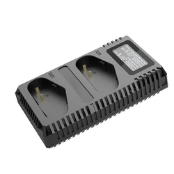 Huiyuan UCN4 Pro Dual Slot USB QC LP-E4 LP-E4N LP-E19 Charger For Canon DSLR EOS 1D 1DX 1DS SLR Camera Battery