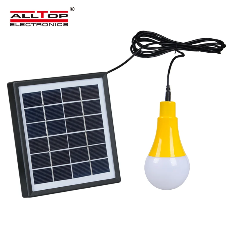 ALLTOP Portable Solar Battery Power 5w Outdoor Lighting Garden Decoration Outdoor Led Bulb Lamp
