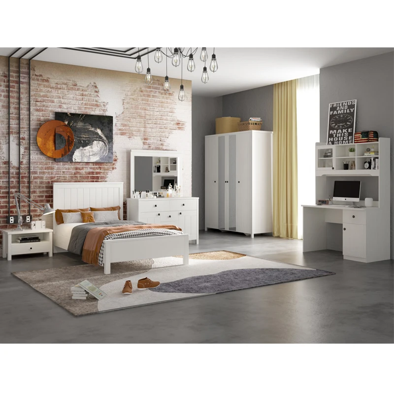 Bedroom Furniture Set Hotel Manufacturer Wholesale Dubai Modern Luxury 2022 Factory China 5 Star Hotel King Size 1 Set Wood