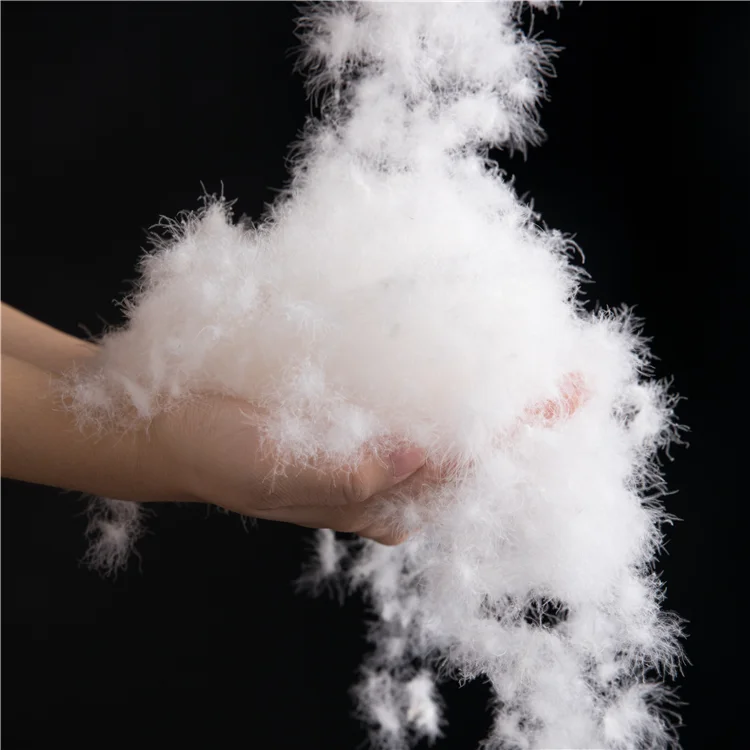 
95% Big Washed Muscovy Ordinary White Duck Feather Down Japanese Standard 