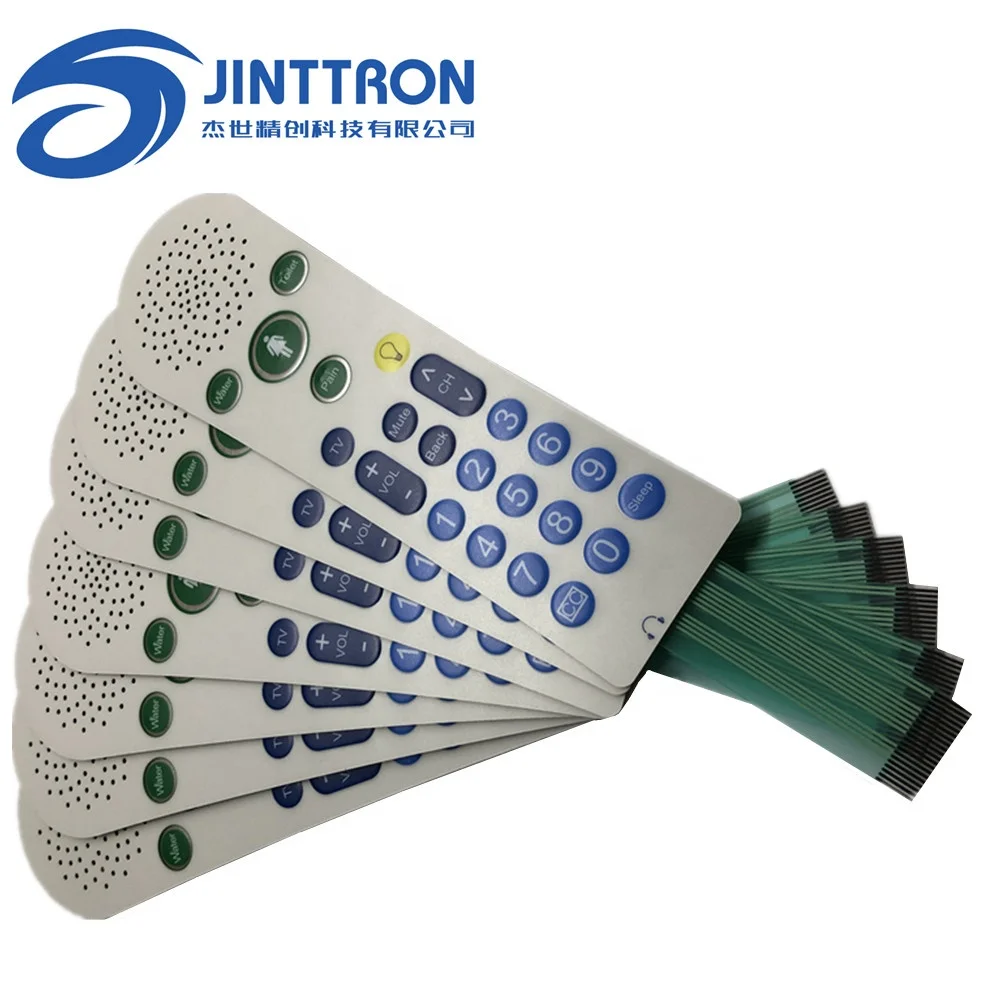 Customized prototype membrane keyboard PIN pad switch for automatic operating machine with amplification effect