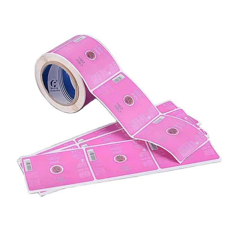 Arresting waterproof vinyl glossy laminated industrial product printing labels