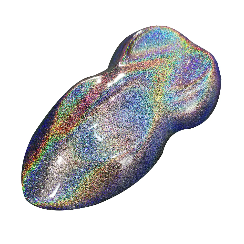 bulk extra fine silver chrome nail colorshift craft automotive resin chameleon holographic pigment powder
