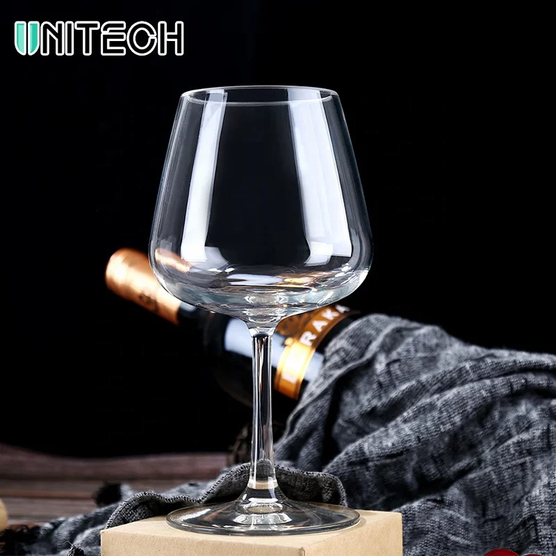 Clear Tritan Glasses Plastic Red Wine Glass 20 OZ Crystal Goblets
