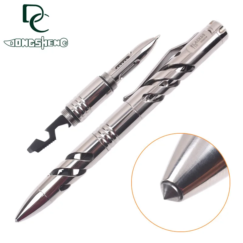 T10 Titanium alloy EDC pen Multifunction outdoor camping write EDC pen Used for writing