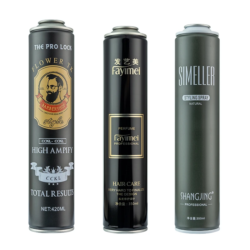 Hot Sale aerosol body spray OEM 75ml aluminum can aluminum aerosol can line water aerosol can