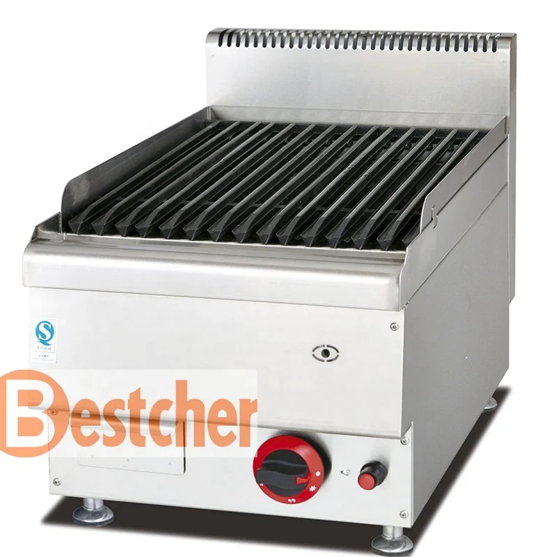 Оборудование для кейтеринга BESTCHER, столешница для приготовления пищи, газовый лавовый гриль, CE ,ROHS,IEC, SAA