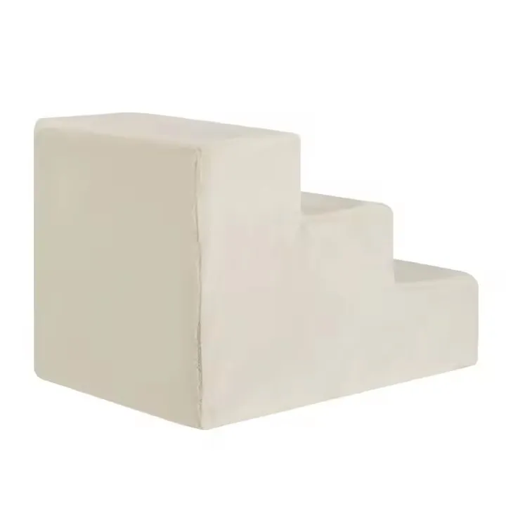 2/3/4/5 Tiers Non Slip Bottom Removable Eco Friendly Dog Ramp for Bed High Density Foam Dog Cat Stairs