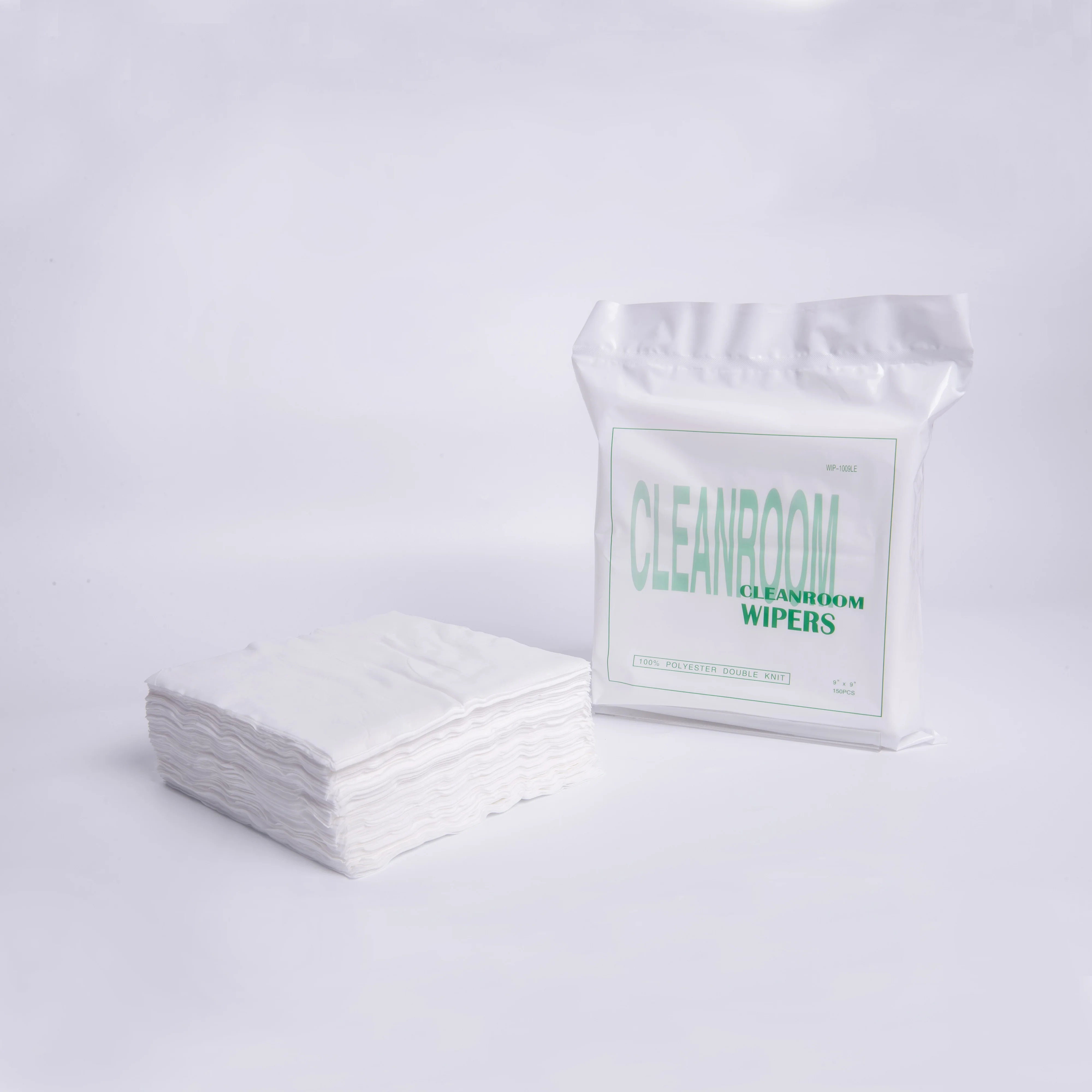 
Lintless Class 100 Cleanroom Wiper Clean Room Wipes Manufacturers with Cleanroom Certification 
