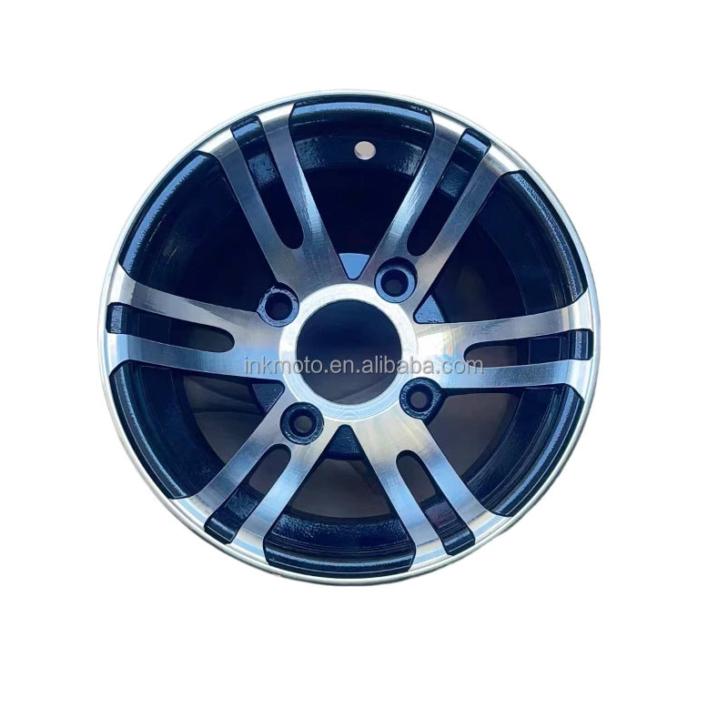 Factory  custom Front rear Alloy Wheels 8 9 10 12 14 Inch tire hub  ATV UTV golf cart Aluminium rims