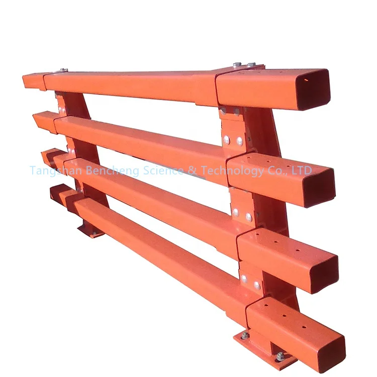 Hot dip galvanized W-beam guardrail aashto m180 thrie beam crash barrier zinc coating guardrail W beam