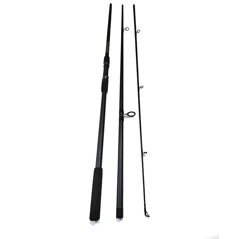 3/3.3/3.6m 3 section custom carp fishing rod black carp fishing rod carp rod blanks