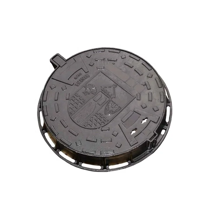 B125 300mm 600mm,900mm dia oem EN124 light duty ductile iron manhole covers&frame