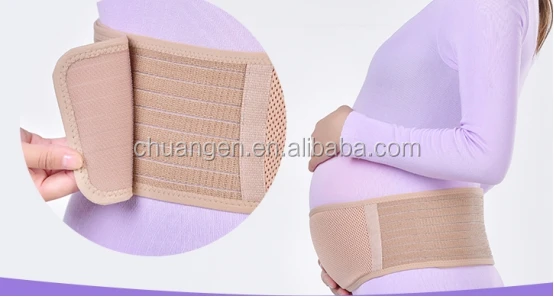 Pregnancy breathable Support Waist Back Abdomen elastic maternity support belly belt
