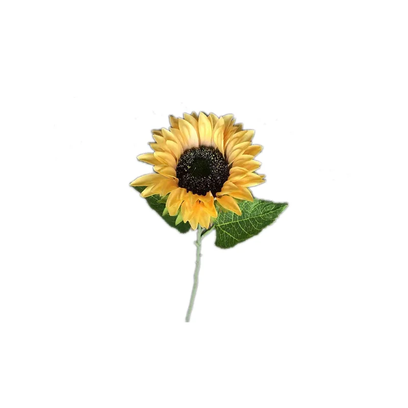 Home Decorative flowers Big Head Artificial Silk Sunflowers wedding decorative artificial sunflower